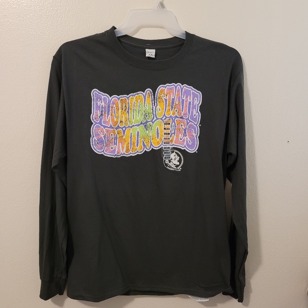 Florida Seminole Long Sleeve Tee Shirt (Med)